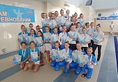 Призеры Открытого первенства Приморского края "Фея Воды" 2018